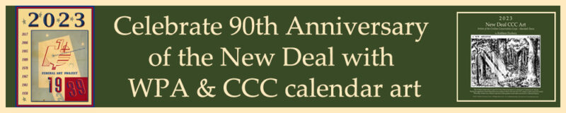 90th anniversary of the WPA and & CCC in 2023